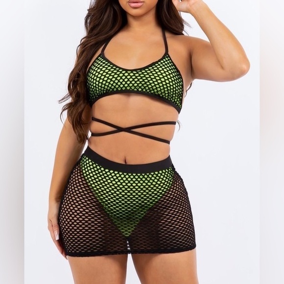 FISHNET Contrast Set For Rave Festival Clubs - Picture 3 of 9
